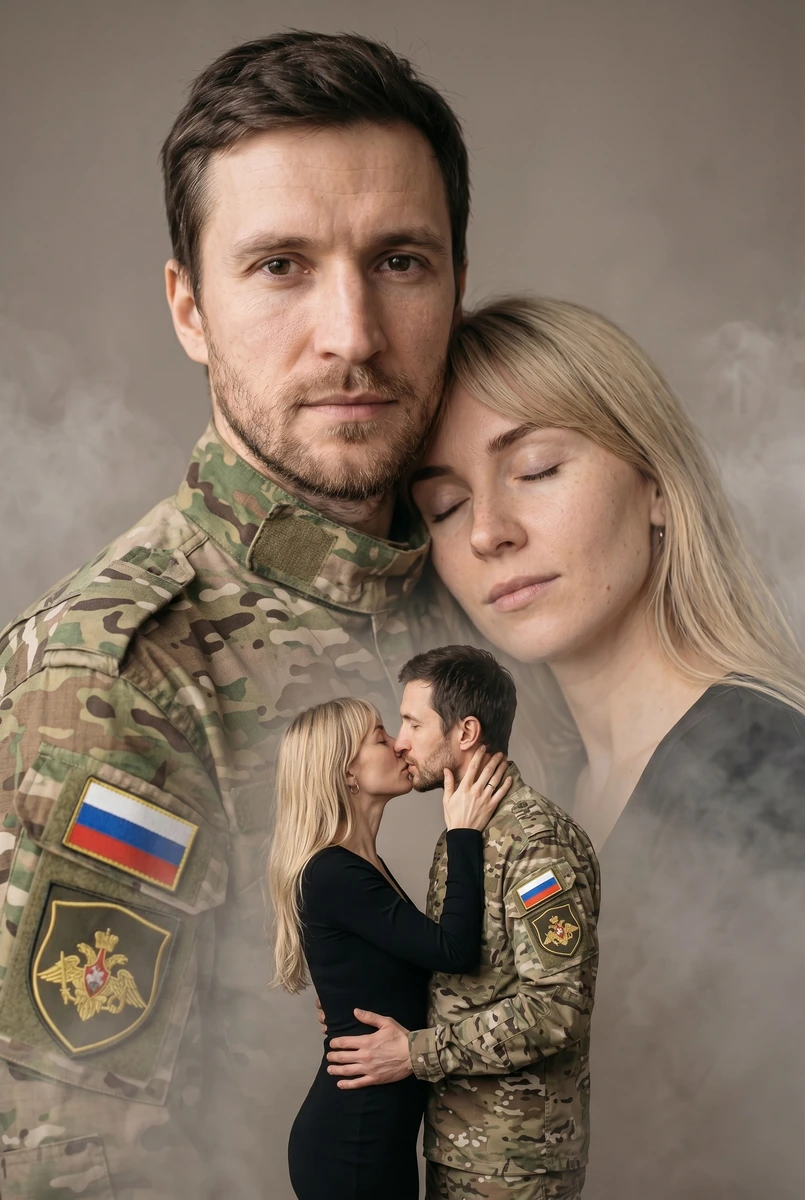 Защитник · двойная экспозиция