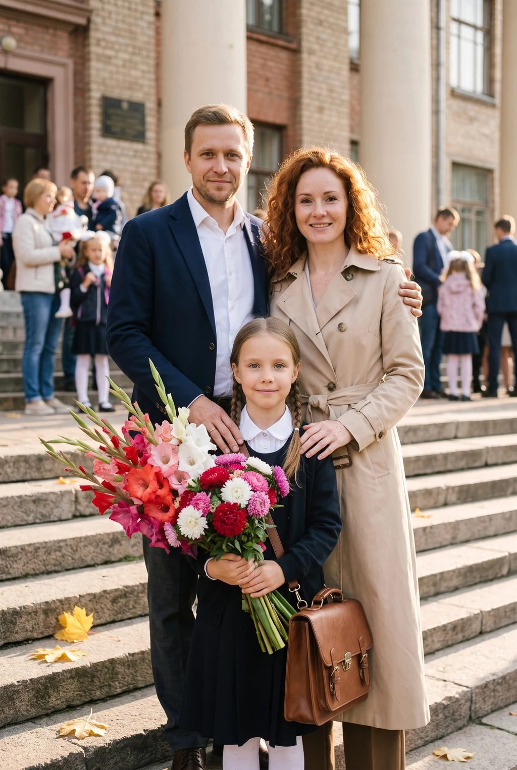Всей семьёй на линейке