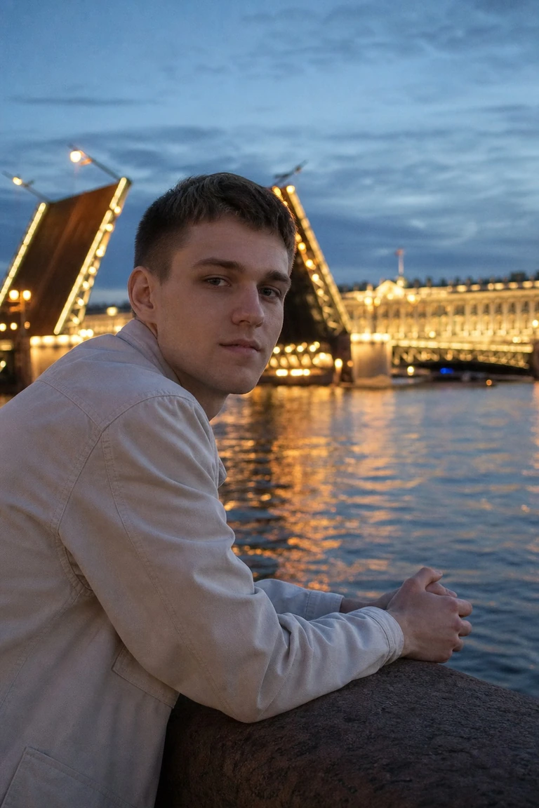 СПб: белые ночи на Неве