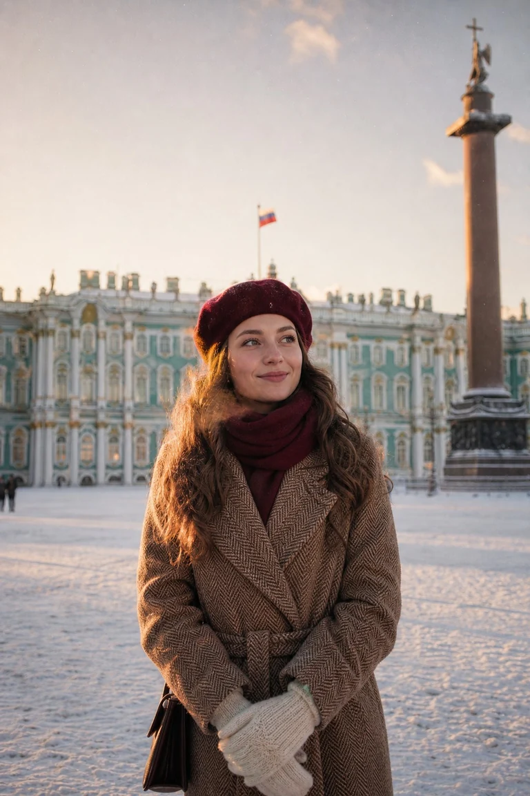 СПб: Эрмитаж зимой