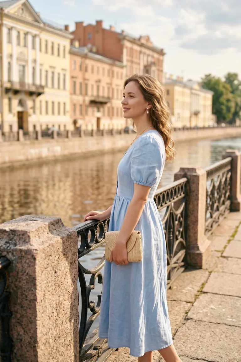 СПб · набережная летом
